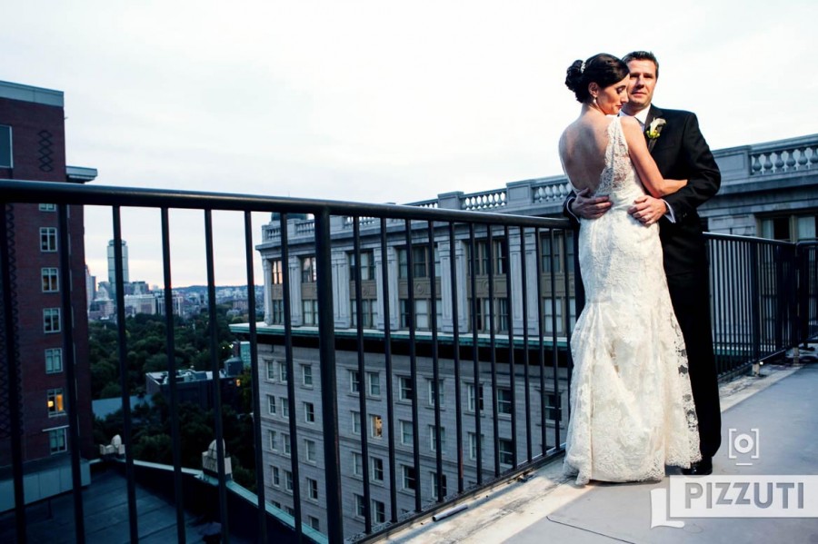 Omni Parker Roof - Boston Wedding