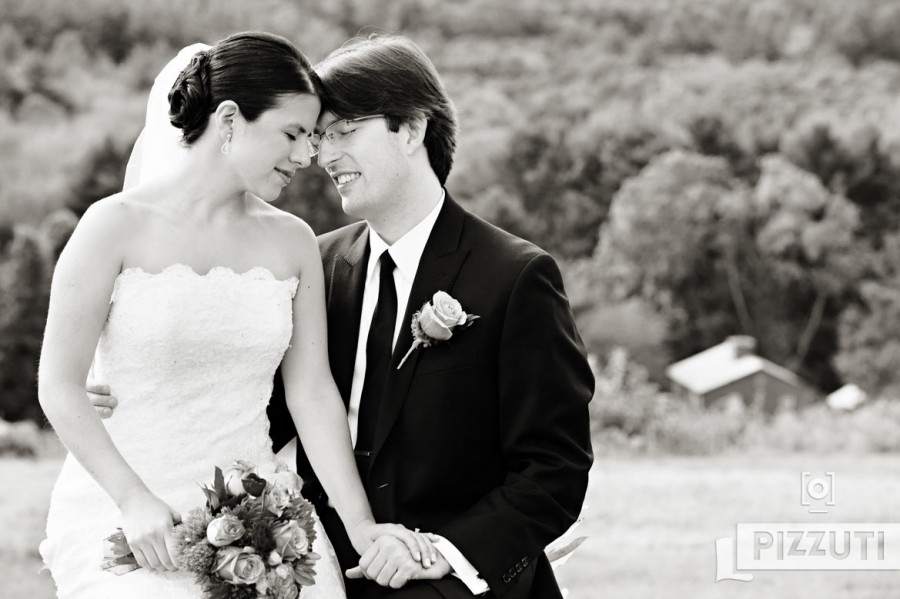 Fruitlands Museum Wedding Portrait