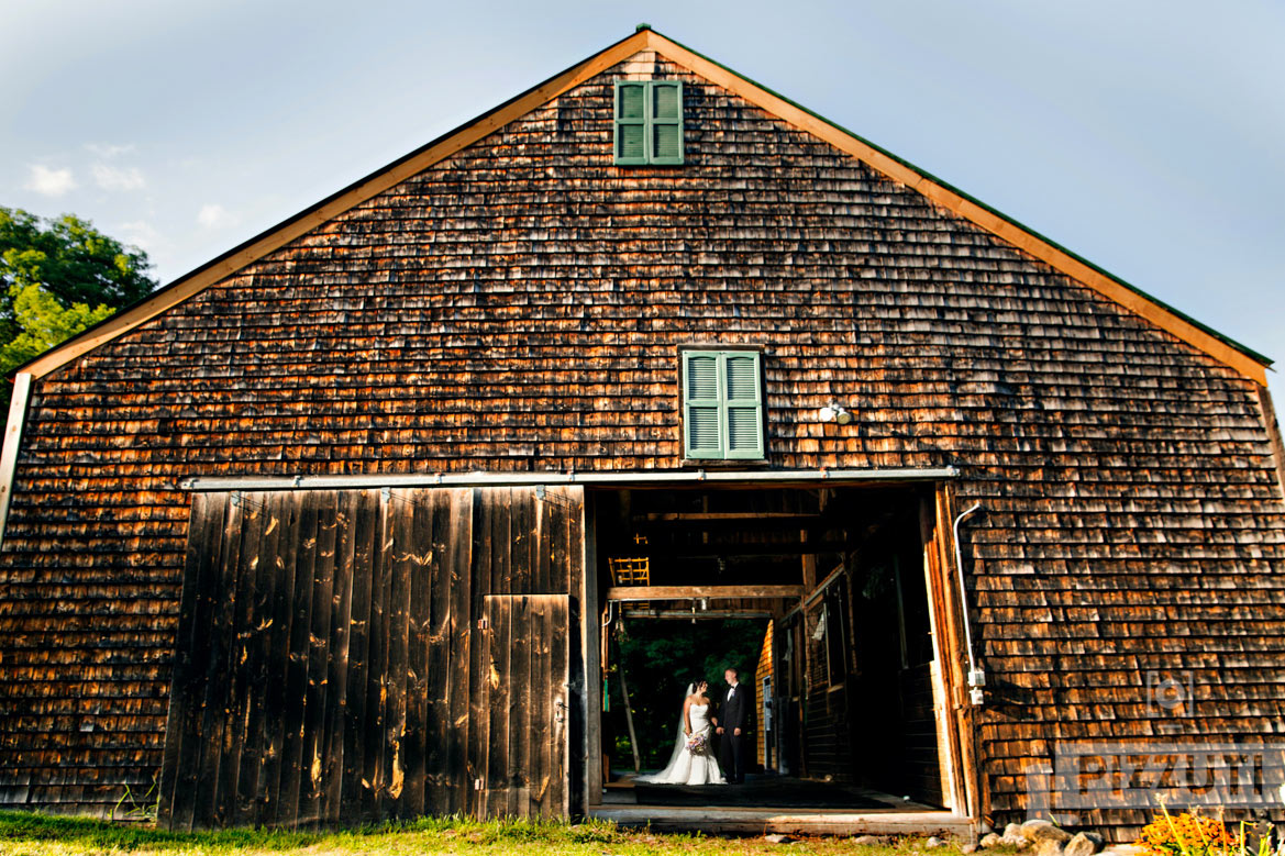 New Hampshire Farm Wedding Barn Rustic