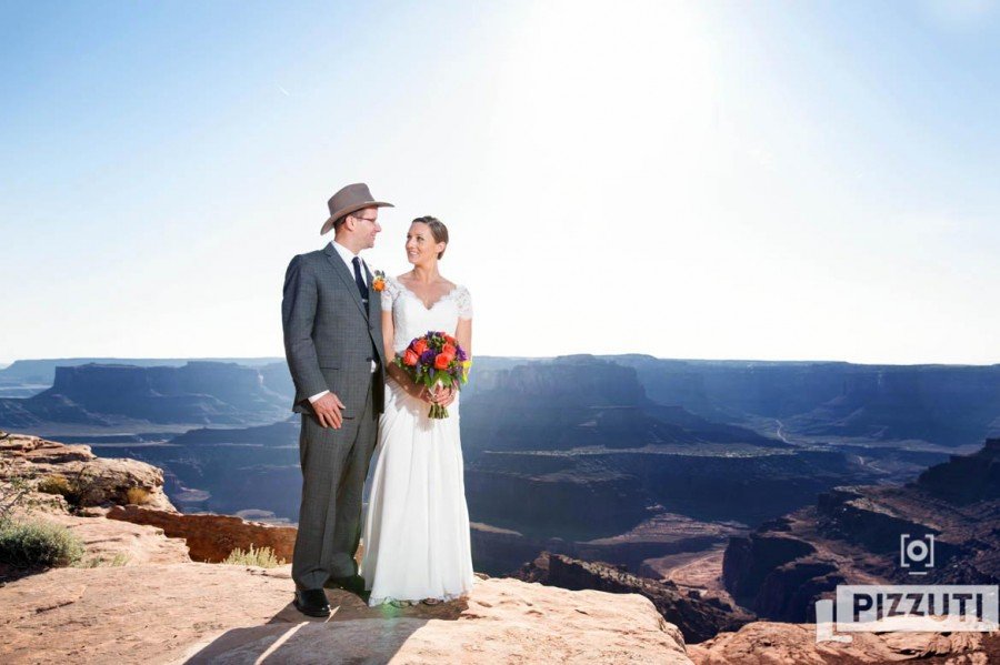 Wedding Dead Horse Point Moab Utah