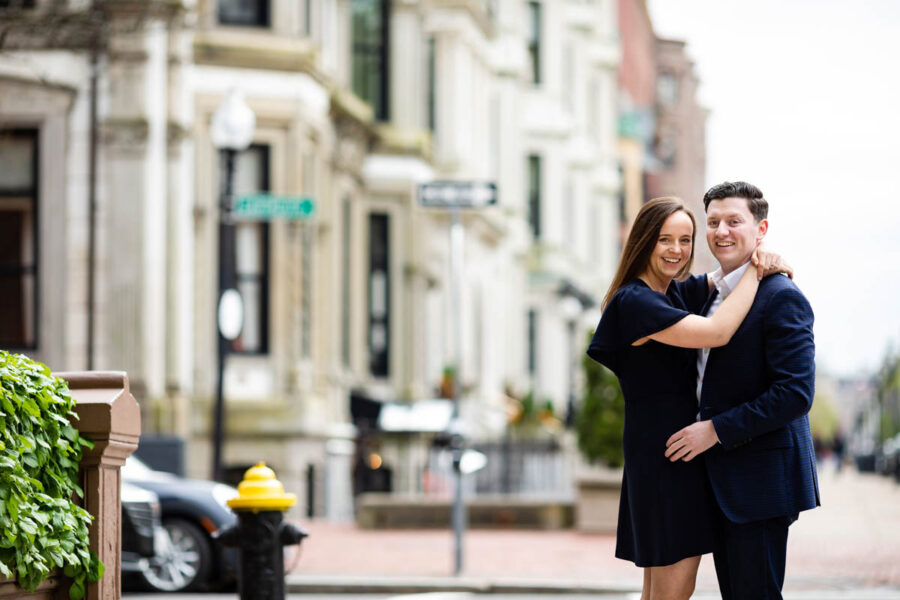 boston engagement session