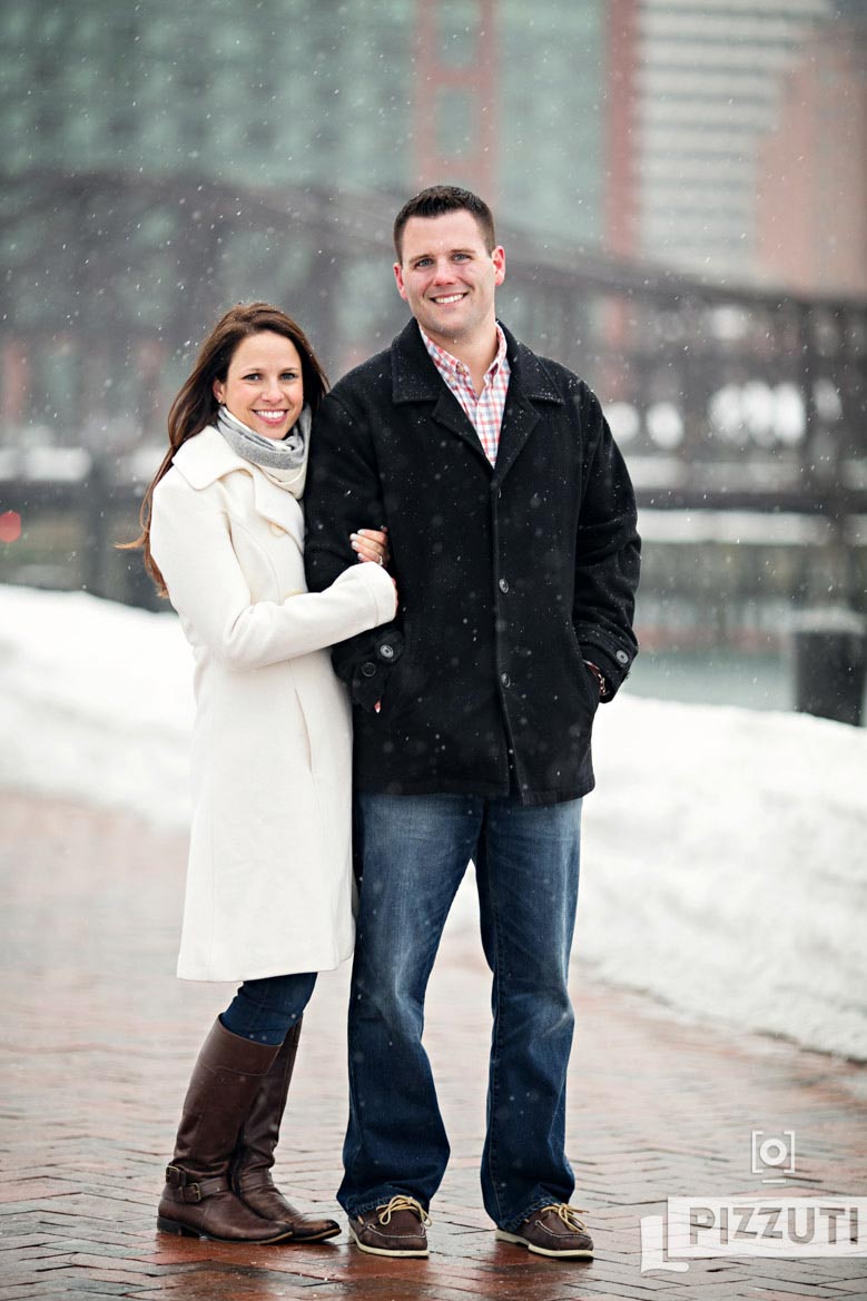 Boston Winter Engagement Session – Katie and Mike