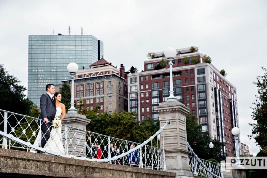 courtyard boston downtown wedding public gardens