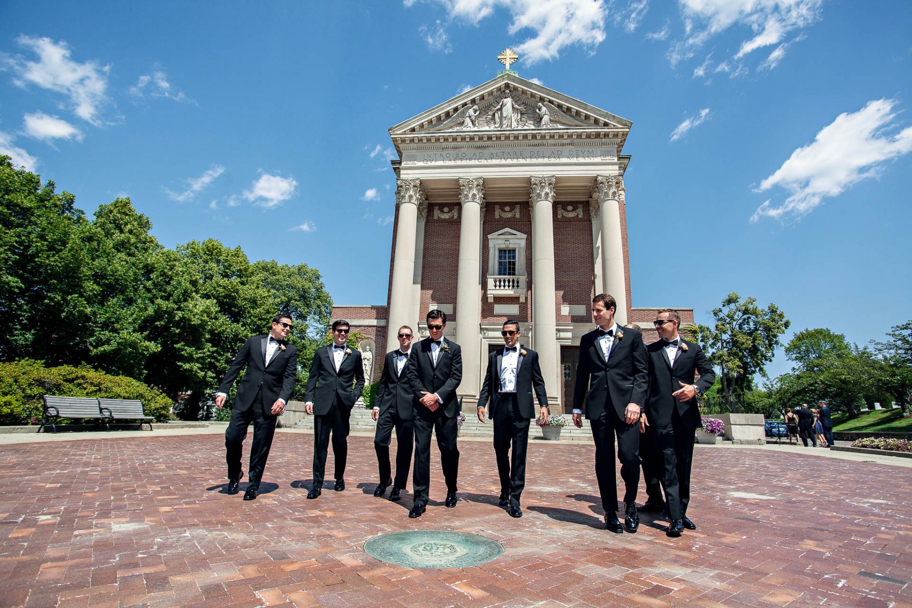 groomsmen-holy-cross-college-chapel