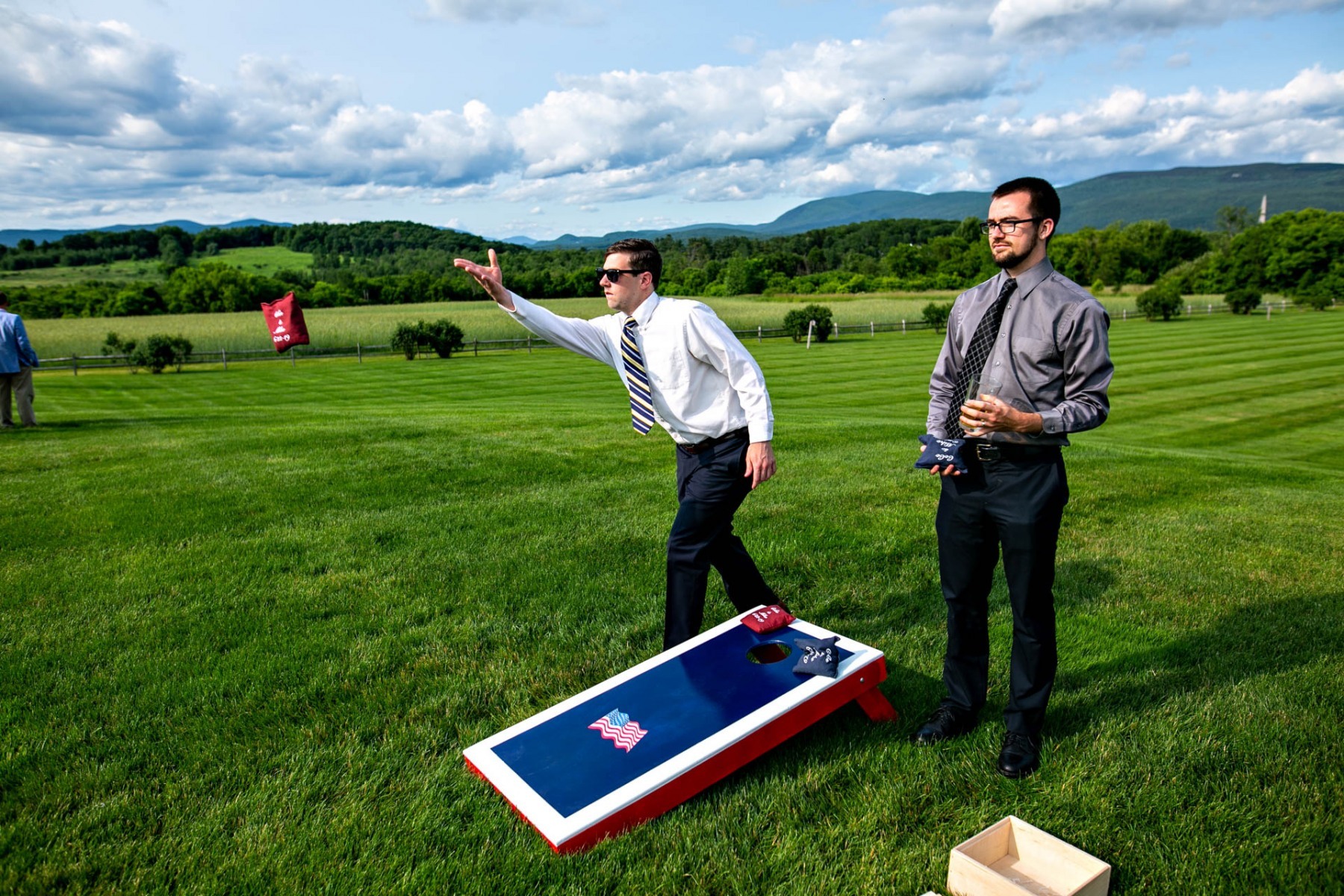 vermont-farm-wedding-cornhole-reception-guests