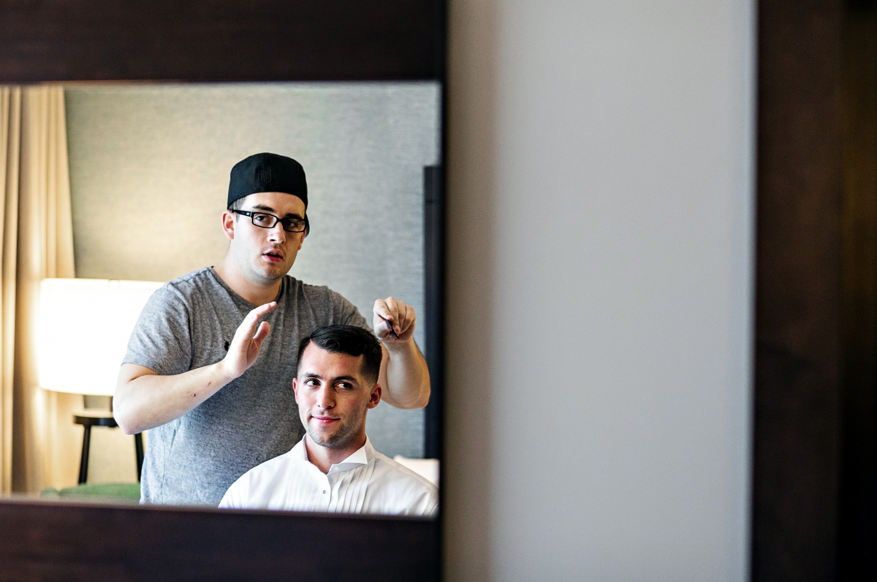 groomsmen-getting-ready-haircut