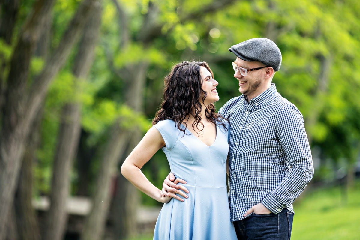 engagement session prospect hill park