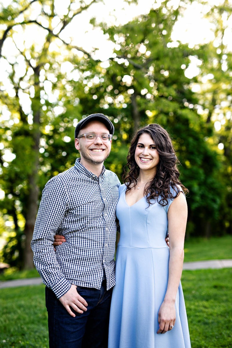 engagement session prospect hill park