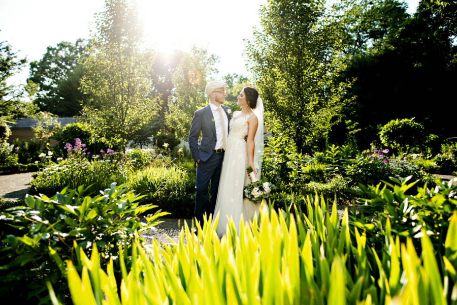 longfellow park wedding portrait
